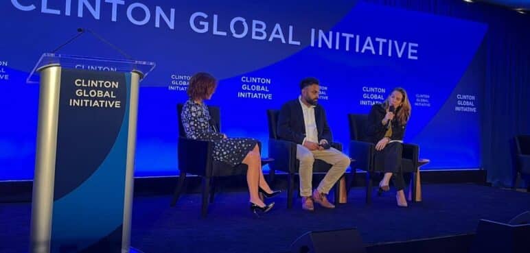 Caleña participó del evento Clinton Global Initiative en Nueva York