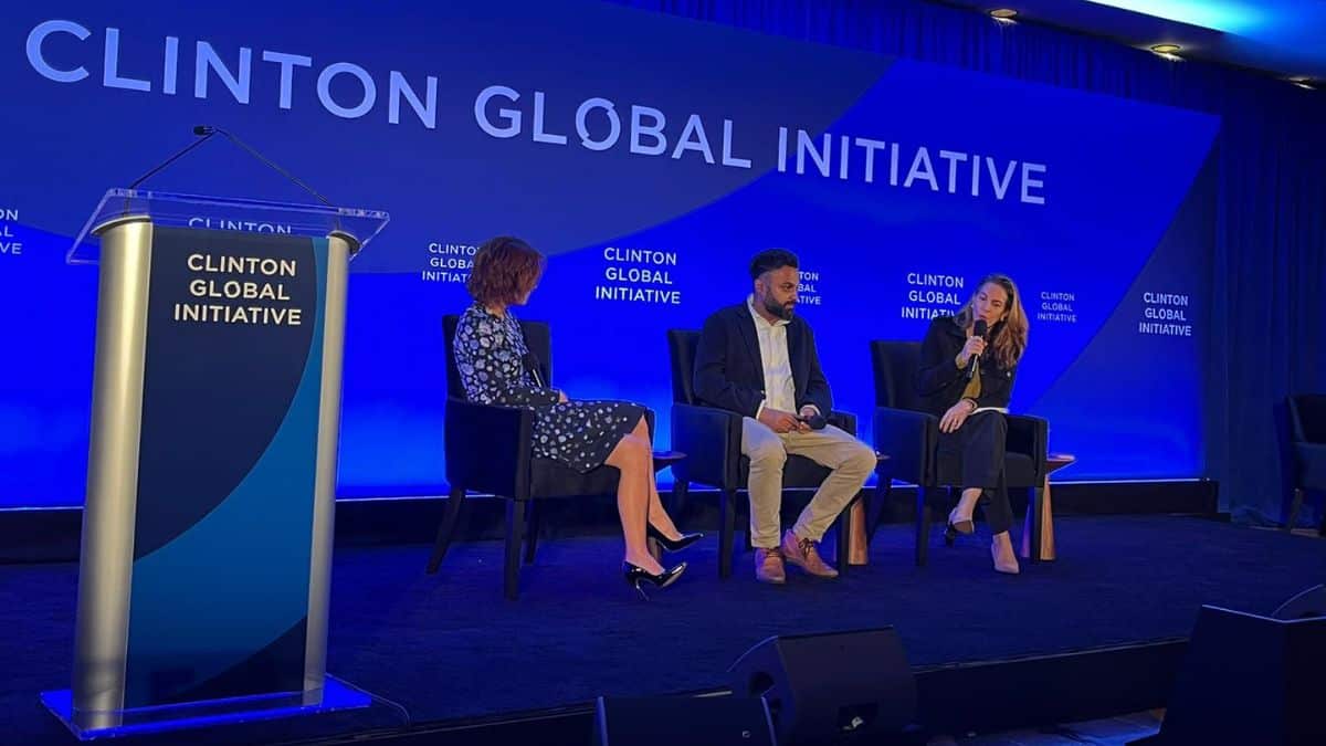 Caleña participó del evento Clinton Global Initiative en Nueva York