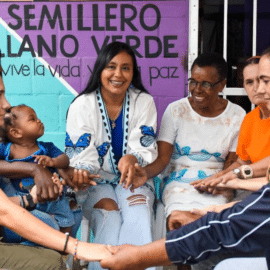 Conozca la historia de Norma García y su labor con víctimas del conflicto en Llano Verde