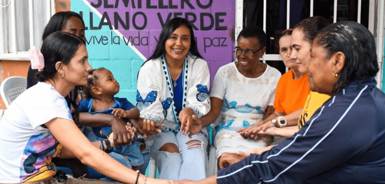 Conozca la historia de Norma García y su labor con víctimas del conflicto en Llano Verde