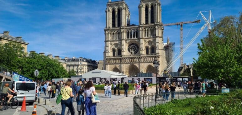 La Catedral de Notre Dame está cerca de su total restauración, tras el incendio en el 2019