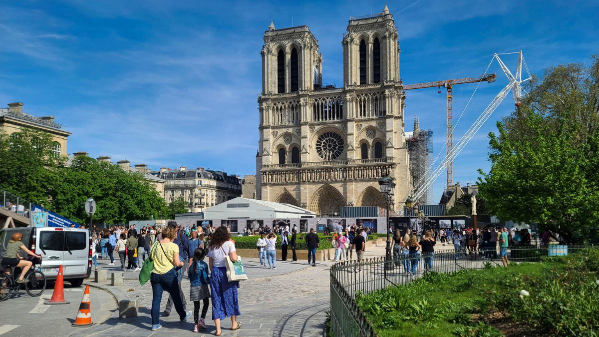 La Catedral de Notre Dame está cerca de su total restauración, tras el incendio en el 2019