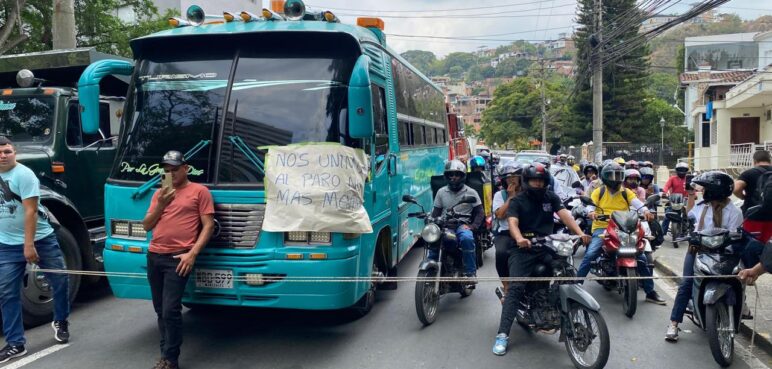 🔴Así avanza el paro camionero en Cali, este jueves 5 de septiembre