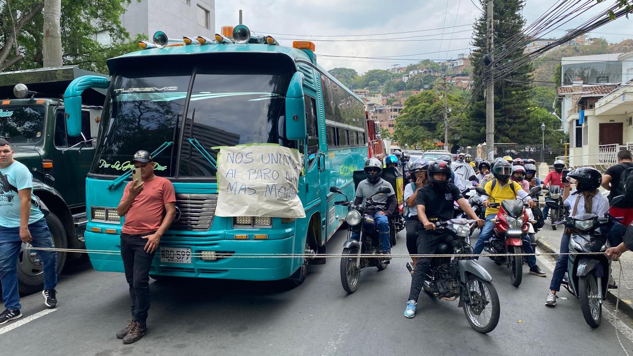 Paro camionero en Cali: estas son las rutas del MÍO afectadas este jueves