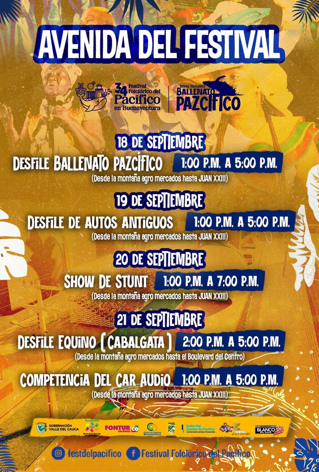 Festival folclórico del pacífico