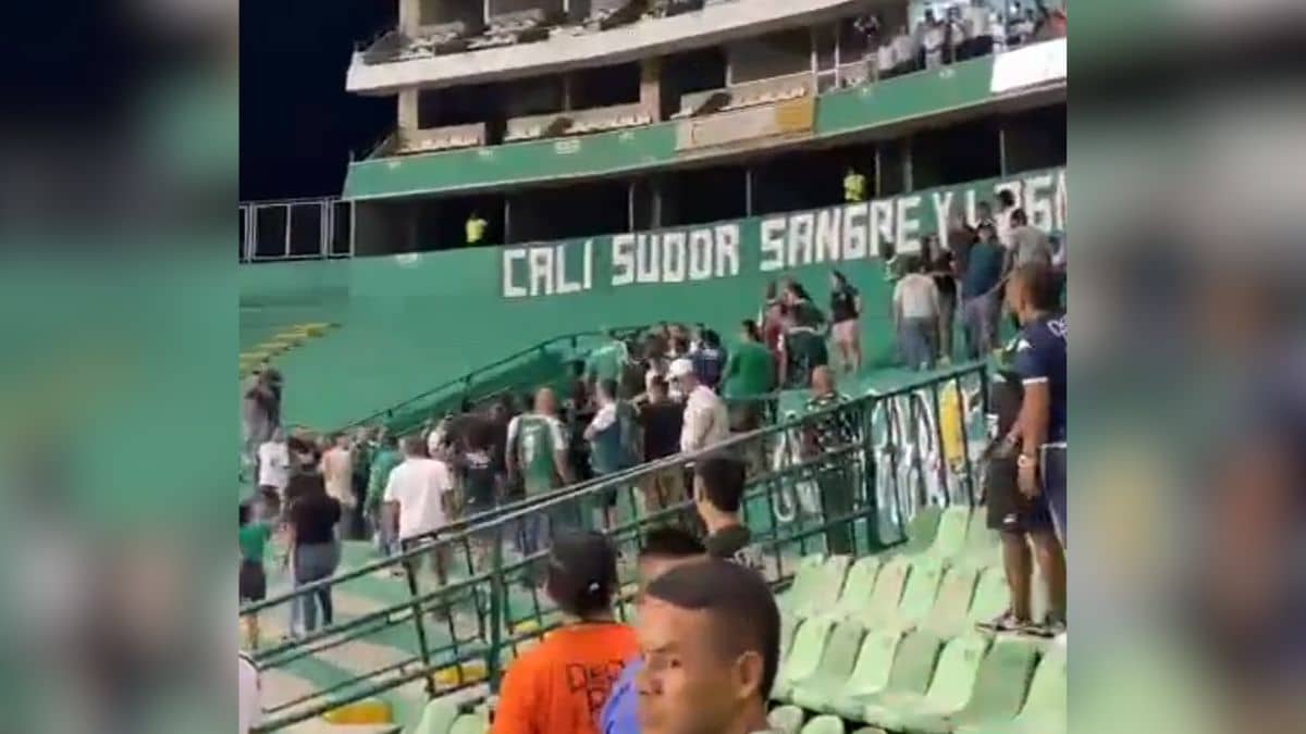 Noche amarga en Palmaseca, una derrota más y posible sanción para el Deportivo Cali