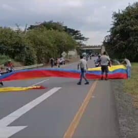 Paro de camioneros en el Valle del Cauca, ¿en qué puntos se están realizando bloqueos?