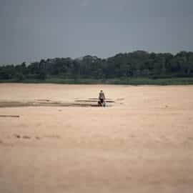 Ríos de la Amazonía brasileña están en sus mínimos históricos