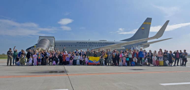 Colombia realizará un segundo vuelo humanitario desde Líbano