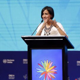 Ministra de Ambiente pide en la COP16 que biodiversidad sea un objetivo político