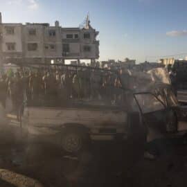 Más de 56 fallecidos deja un ataque Israelí contra una escuela en Gaza