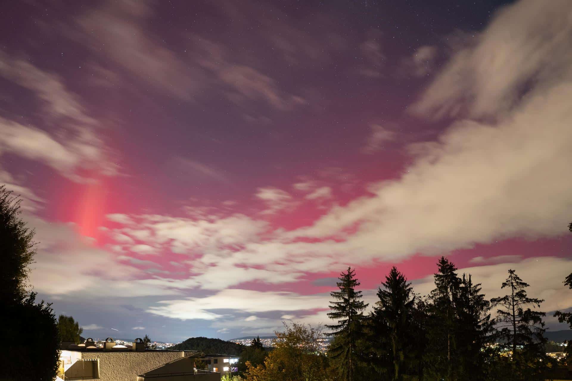 Auroras boreales en Europa