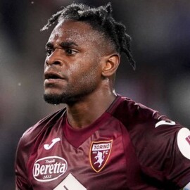 ¿Cuánto tiempo estará Duván Zapata de baja por su lesión de rodilla?