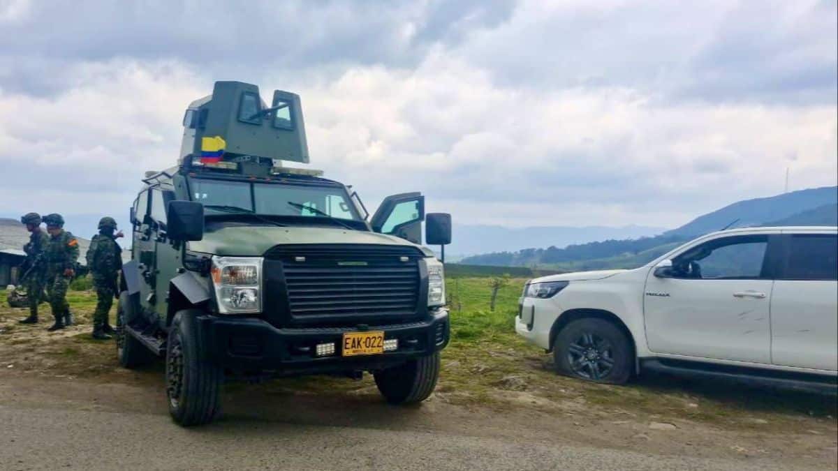 Autoridades desmantelaron retén ilegal en la vía Panamericana entre Popayán y Piendamó