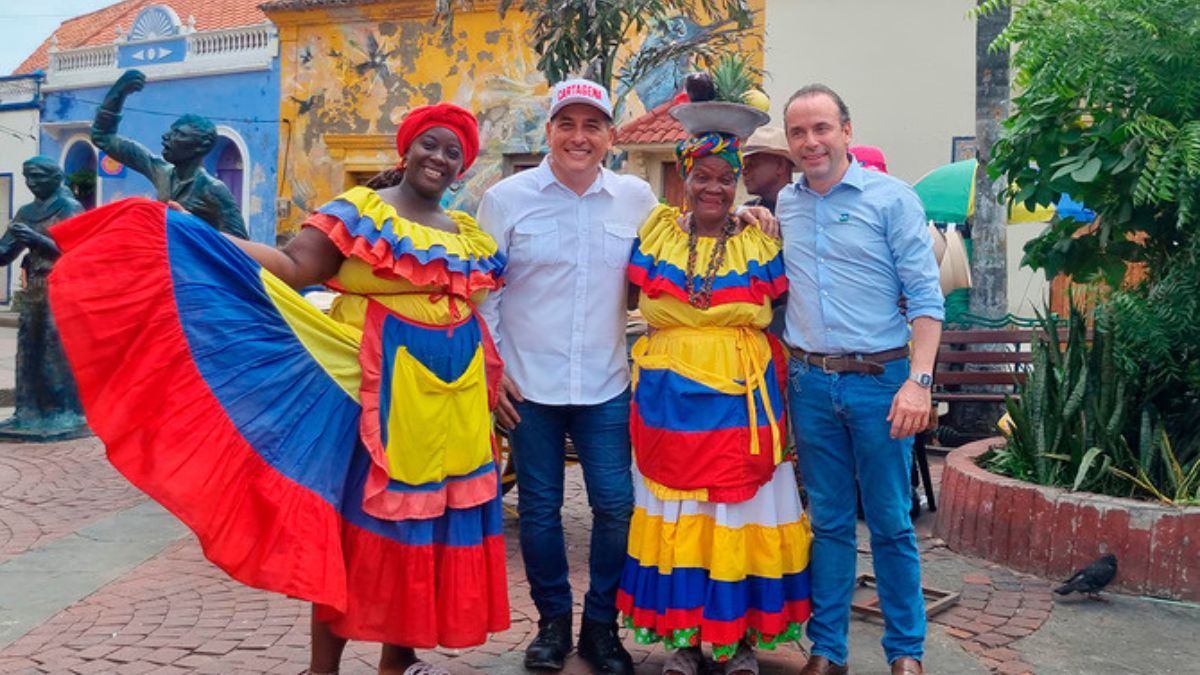 Alcaldes de Cali y Cartagena firman acuerdo de hermanamiento, entre los barrios Getsemaní y Obrero