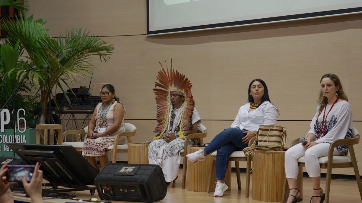 comunidades indígenas en la COP16