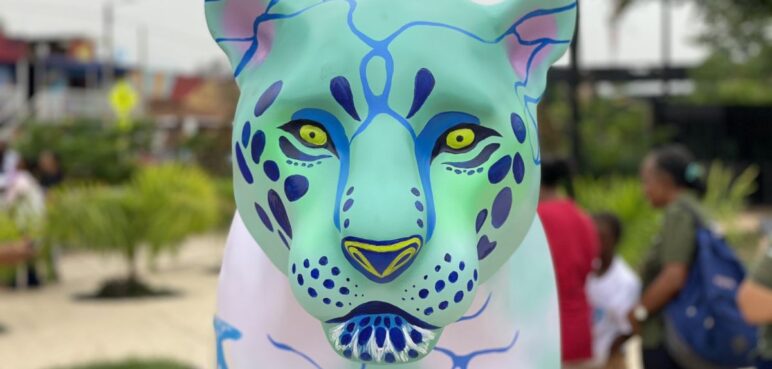 El 'Jaguar de Agua', el nuevo símbolo ambiental que llega al Bulevar de Oriente