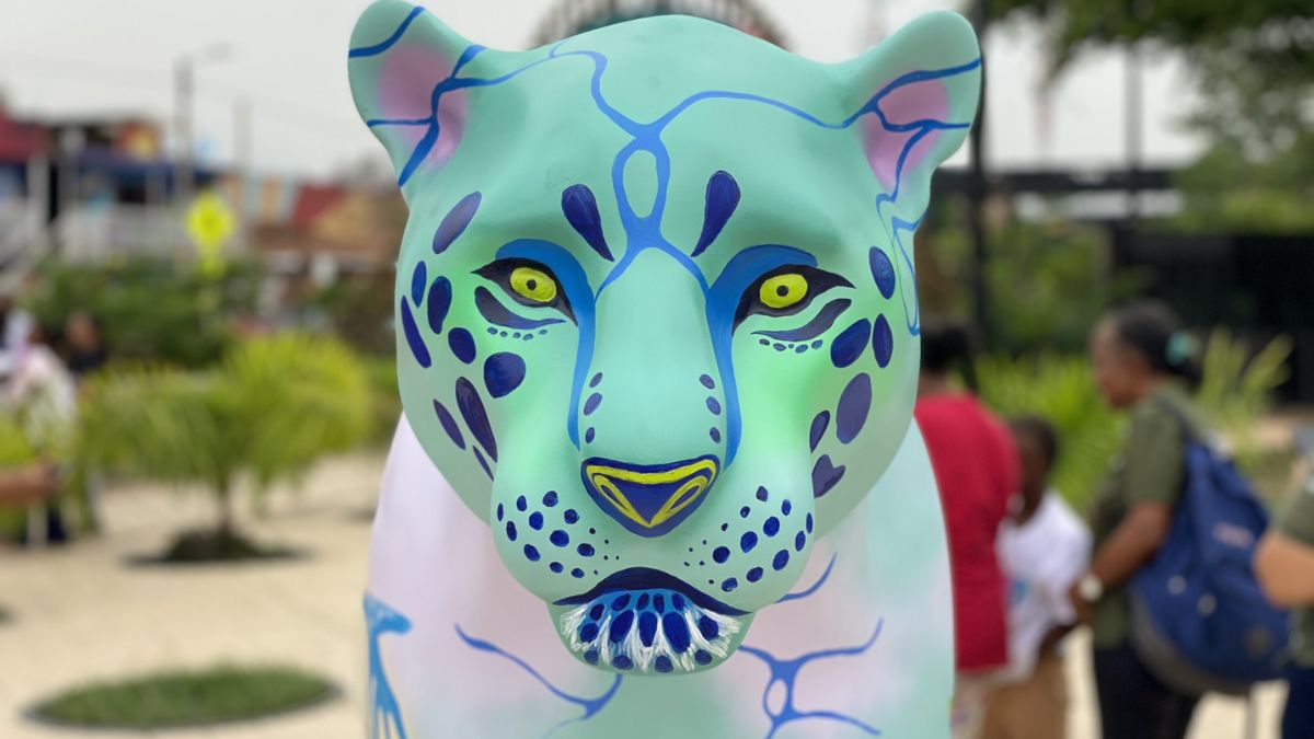 El 'Jaguar de Agua', el nuevo símbolo ambiental que llega al Bulevar de Oriente