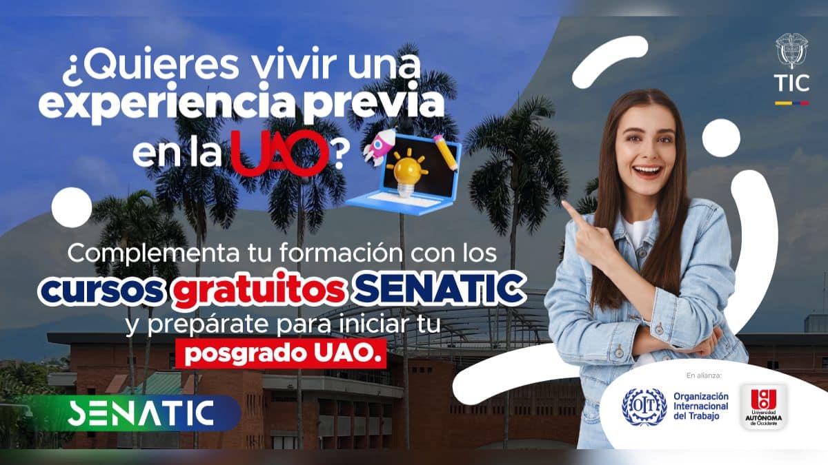 Senatic, una oportunidad para crecer en el mercado laboral: conozca cómo inscribirse