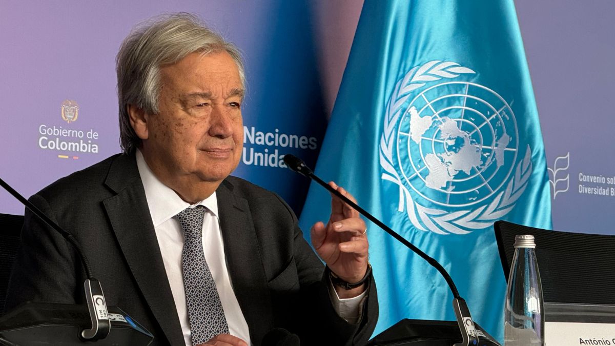 "La naturaleza no puede esperar más": Secretario de la ONU sobre consenso global en la COP16