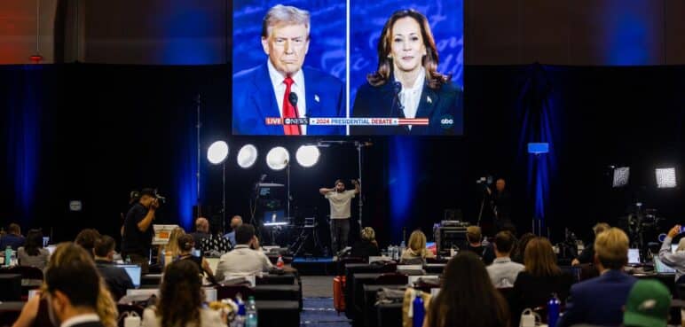 ¿Qué pasa si Kamala Harris y Donald Trump empatan en las elecciones?