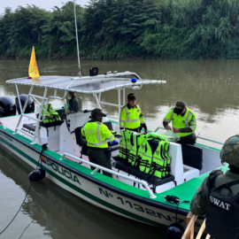 Nueva lancha “La Sultana” patrullará el río Cauca para reforzar la seguridad en Cali