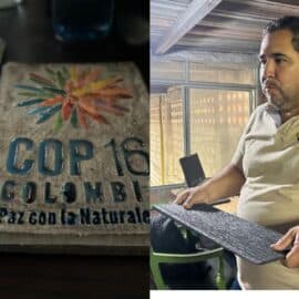 Carlos Figueroa en la COP16, un caso de éxito en el reciclaje y consciencia ambiental