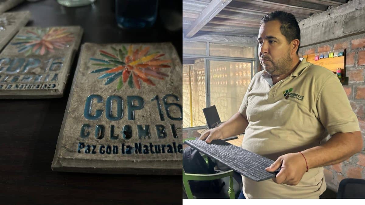 Carlos Figueroa en la COP16, un caso de éxito en el reciclaje y consciencia ambiental