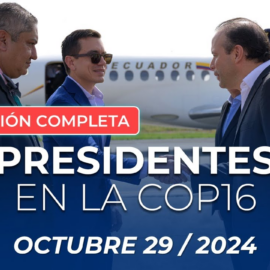 Emisión central Noticiero 90 Minutos - 29 de octubre de 2024