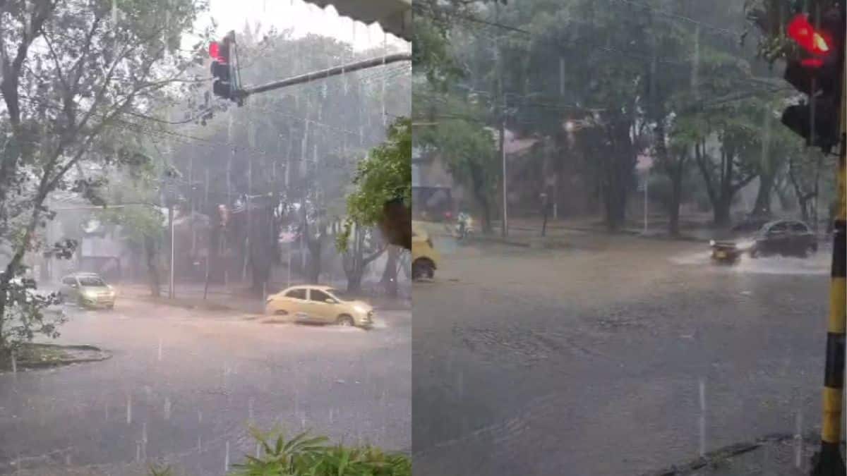 ¡Atención! Fuerte aguacero provoca emergencias en el sur de Cali