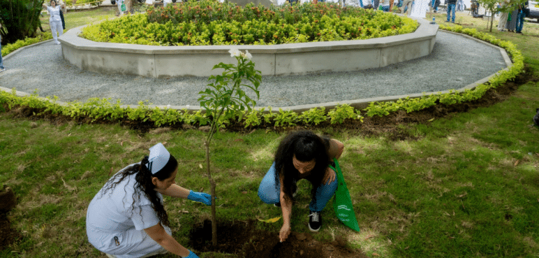 El HUV inauguró el ‘Parque de la Vida’ en homenaje a donantes de órganos