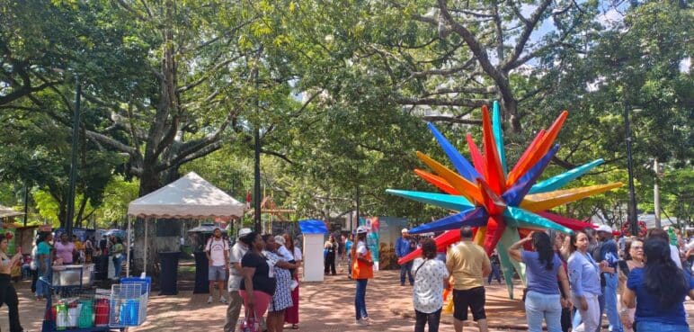 La Zona Verde de la COP16, un espacio para la “reconciliación con la naturaleza”