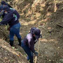 Realizan limpieza en la quebrada del Bosque en Cali para evitar inundaciones