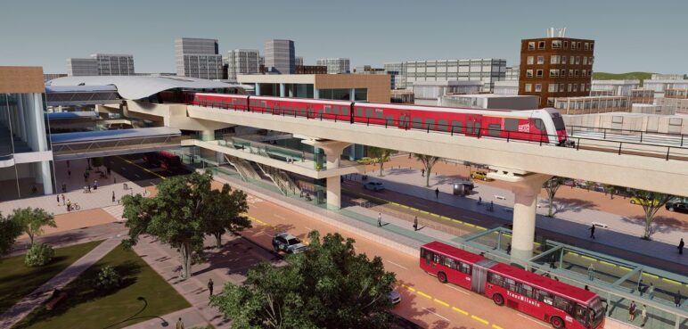 En video: Conozca las primeras imágenes desde China de los vagones del metro de Bogotá