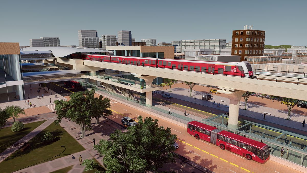 En video: Conozca las primeras imágenes desde China de los vagones del metro de Bogotá