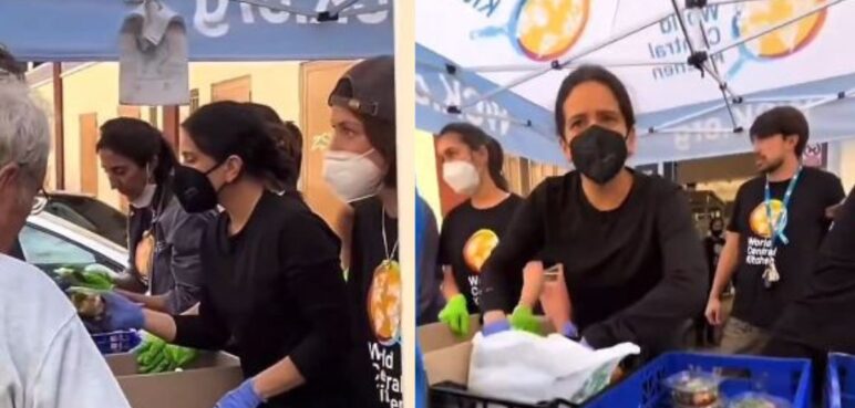 En video: Rosalía apoya en Valencia a los afectados por la Dana