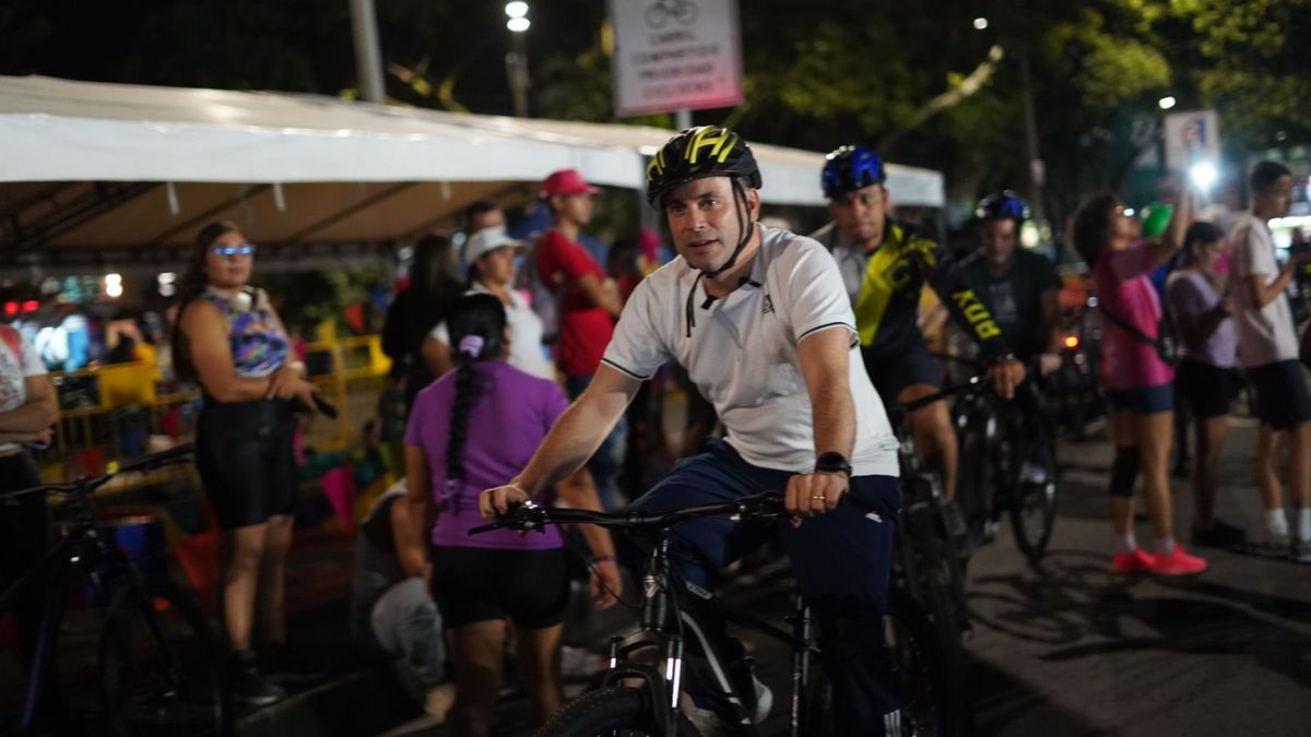 Habrá ciclovía nocturna este jueves, 28 de noviembre: Este es el recorrido y horario