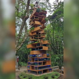 ‘Biodiversity Jenga’, la instalación que concientiza sobre la biodiversidad