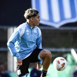 Juan Fernando Quintero y su ilusión de ser campéon con Racing