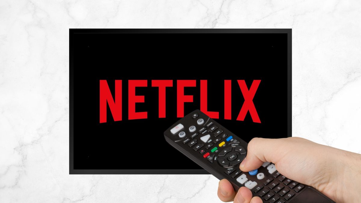 Televisor con aplicación de netflix.