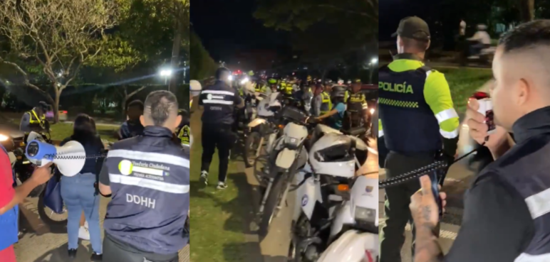 Ciudadanos habrían intentado detener operativo de tránsito en Cali: ¿qué dicen las autoridades?