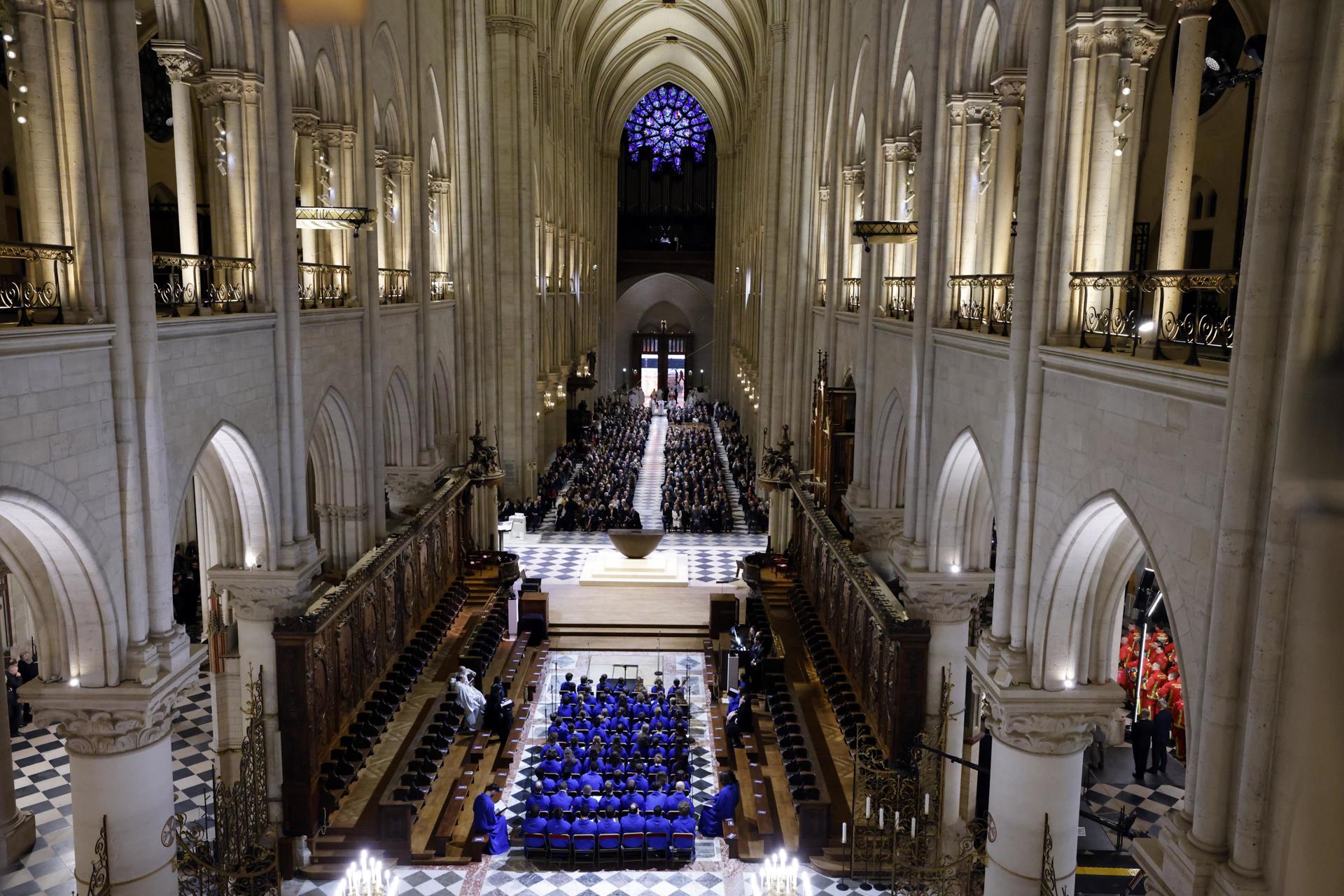 Así luce Notre Dame (la icónica catedral) tras reparaciones por incendio del 2019