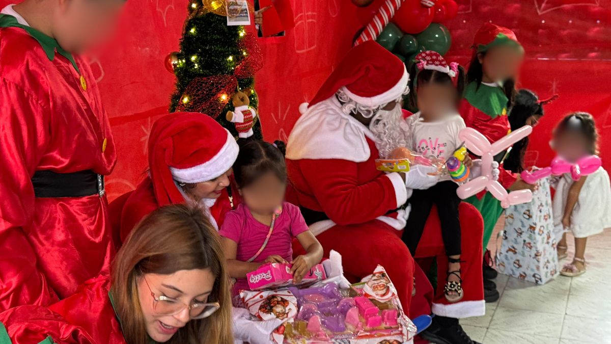 Un regalo, una sonrisa.