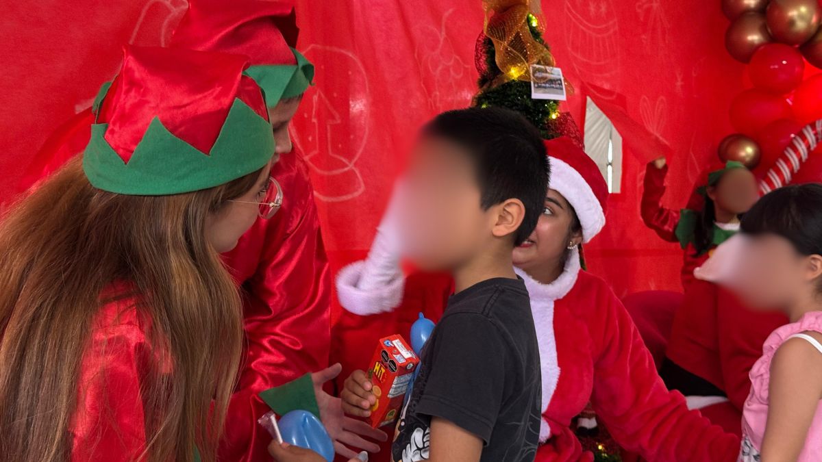 Un regalo, una sonrisa.