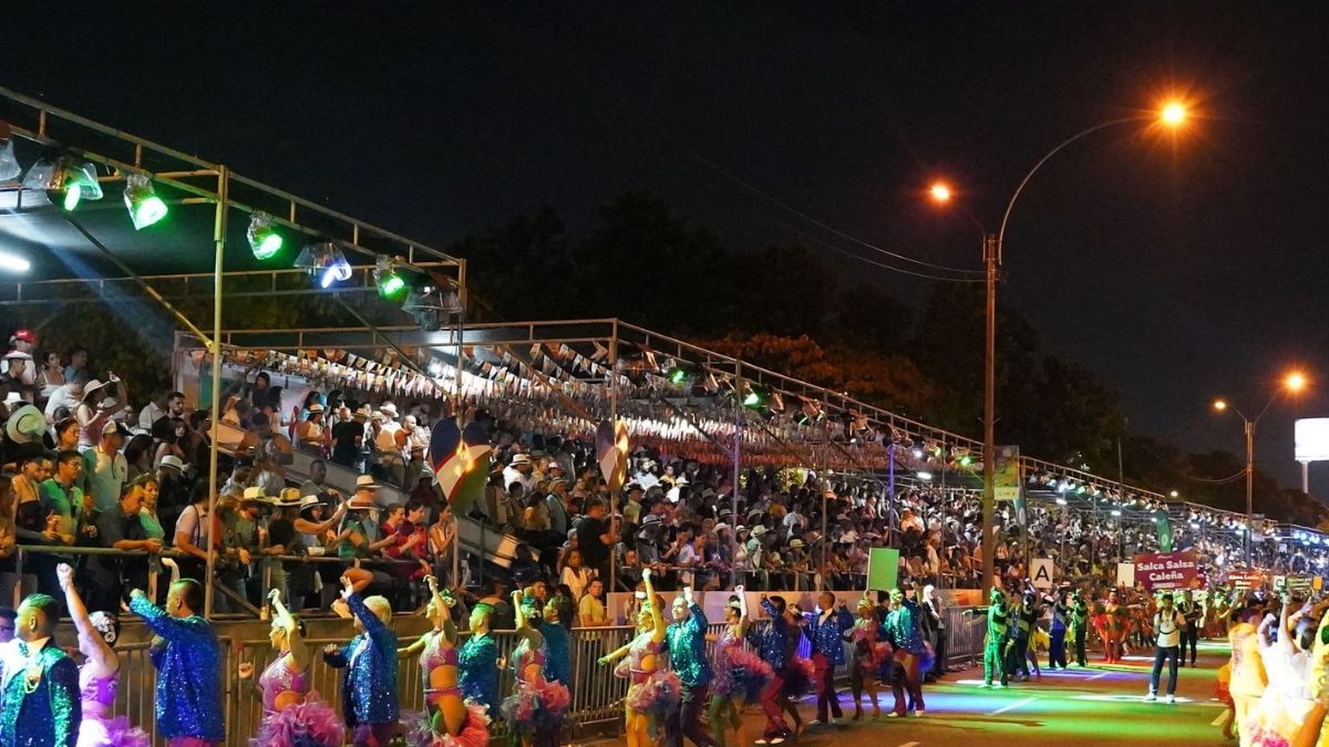 Graderías feria de Cali