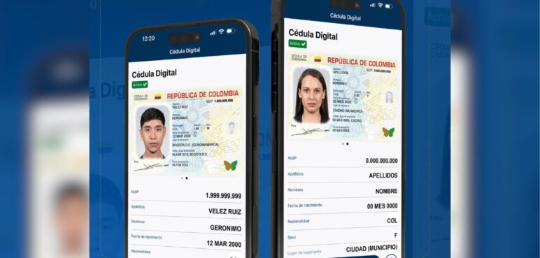 Así funcionará el trámite gratuito de la cédula digital en Colombia