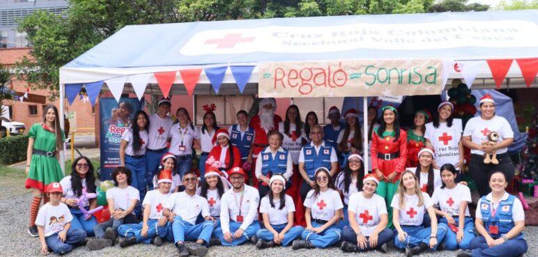 Cruz Roja Valle del Cauca lanza campaña: "Un regalo, una sonrisa", ¿de qué trata?