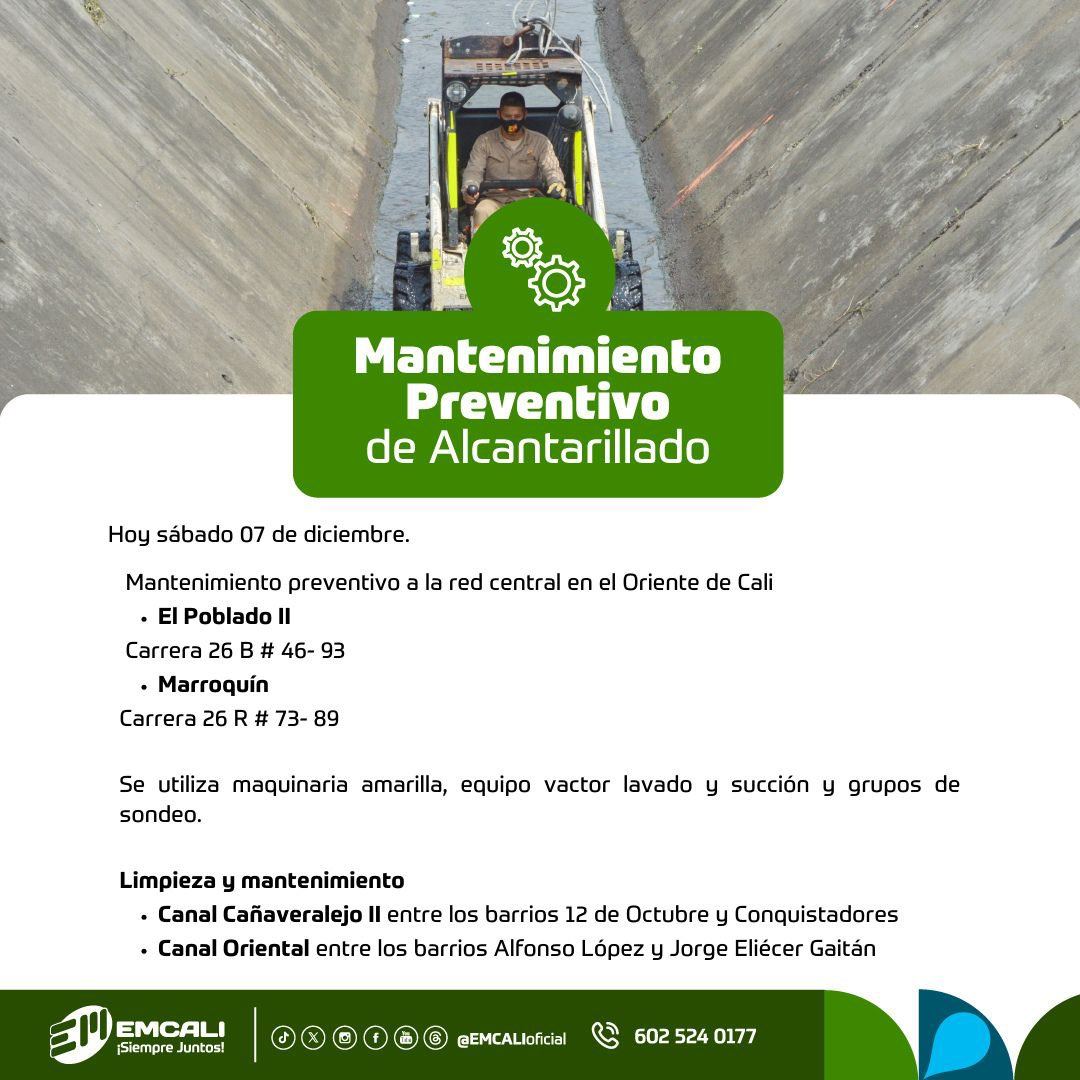 barrios sin agua Cali
