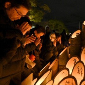 conmemoración terremoto kobe en japón