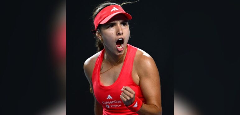 Así fue el contundente triunfo de Camila Osorio en el Australia Open; ya conoce rival